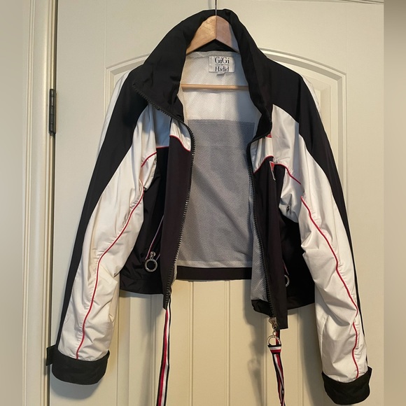 **RARE** Gigi Hadid x Tommy Hilfiger Speed Windbreaker Jacket size M - Picture 6 of 12